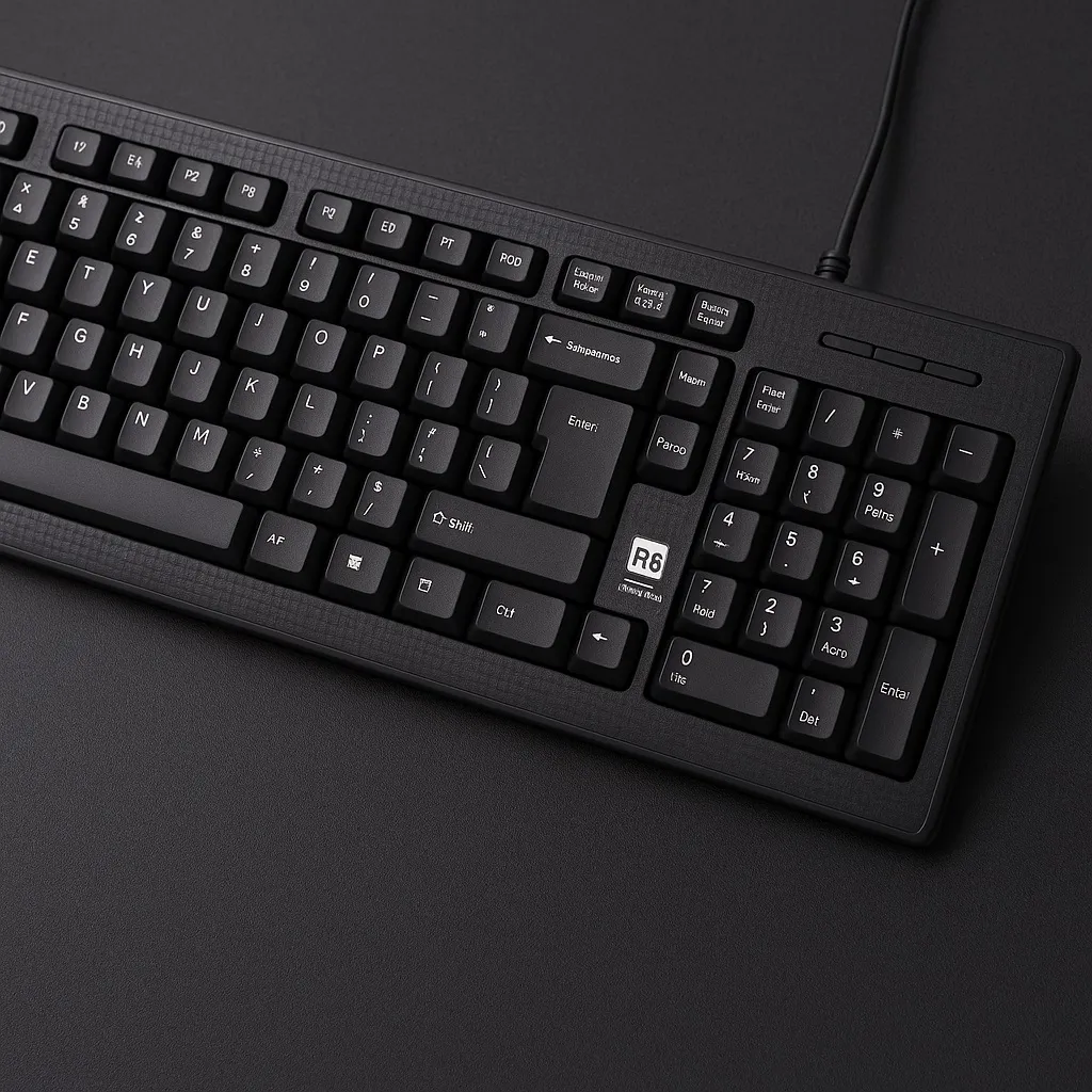 لوحة مفاتيح R8 1803 Waterproof USB Wired keyboard