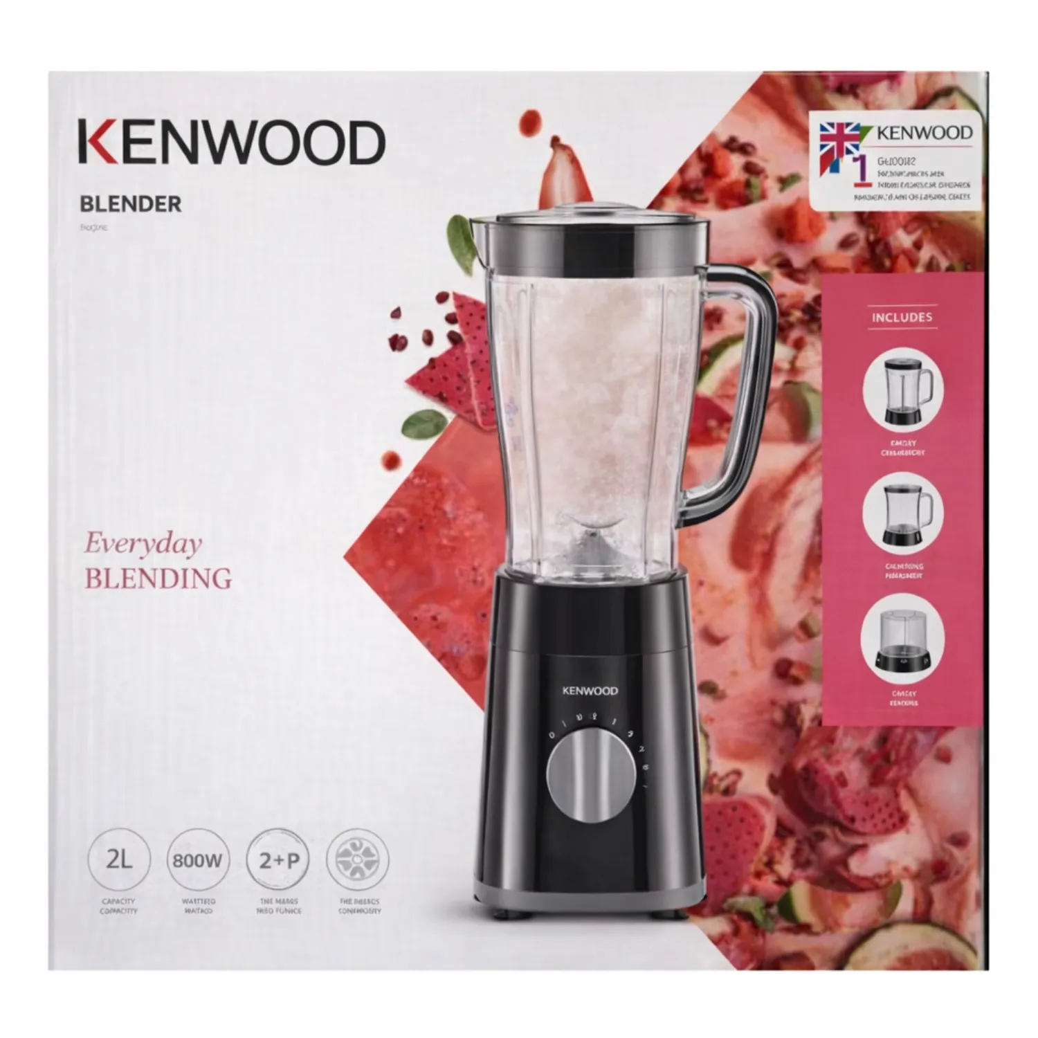 خلاط كينوود (Kenwood Blender) موديل BLP15 وقوة 500 واط