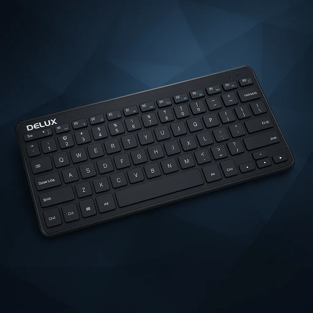 لوحة مفاتيح Delux DKL-2000V+S1 Bluetooth Keyboard