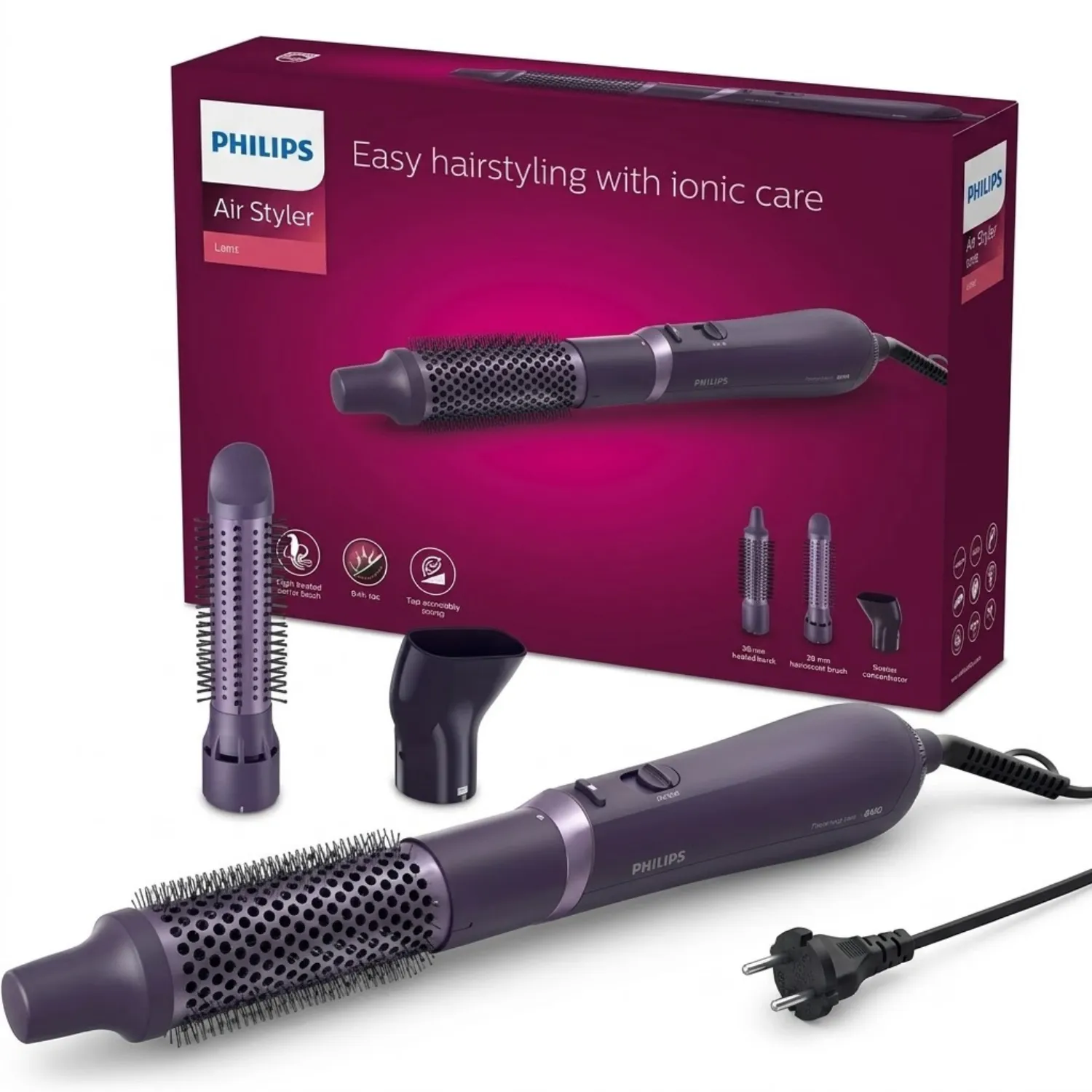 مصفف الشعر من فيليبس (Philips Air Styler Essential) موديل BHA305