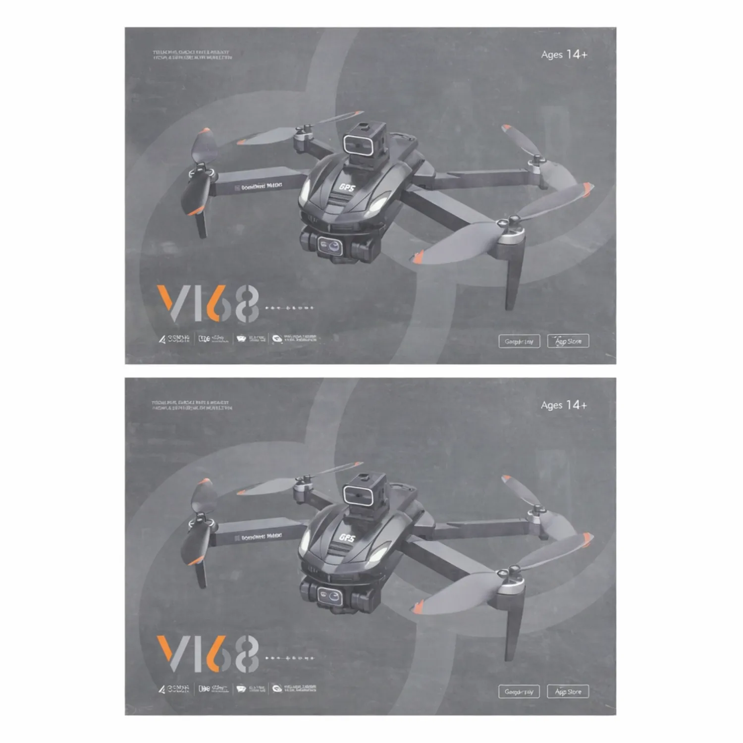 طائرة الدرون المتطورة "V168 GPS"