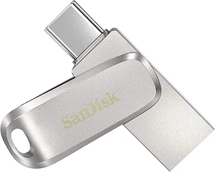فلاشة SanDisk 64GB Ultra Dual Drive Luxe USB Type-C