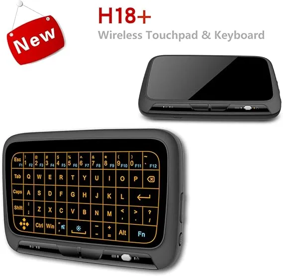 لوحة مفاتيح Wireless H18+ Mini Keyboard
