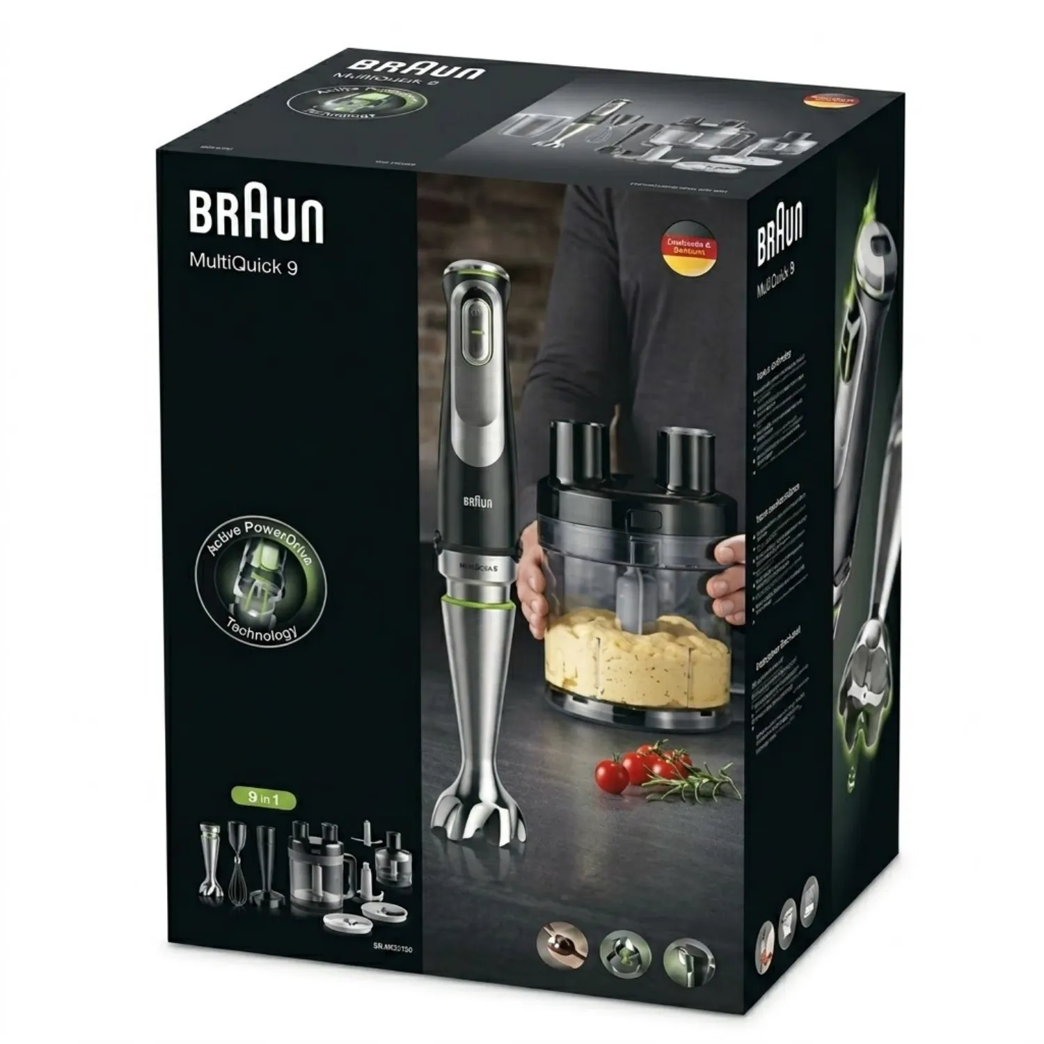 خلاط براون ملتي كويك 7 (Braun MultiQuick 7) العمودي موديل MQ7035X بقدرة 1000 واط