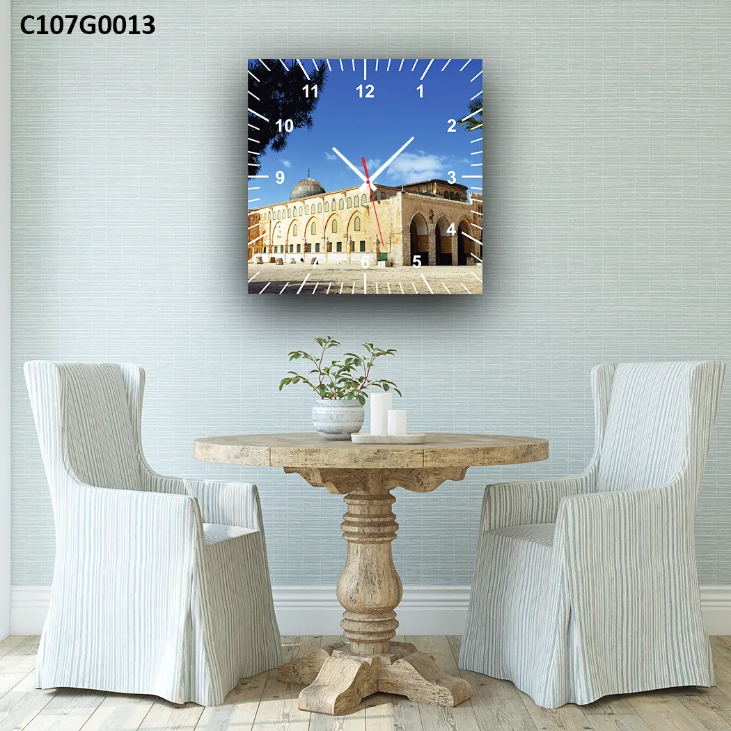 ساعة المسجد الأقصى الجدارية الإسلامية