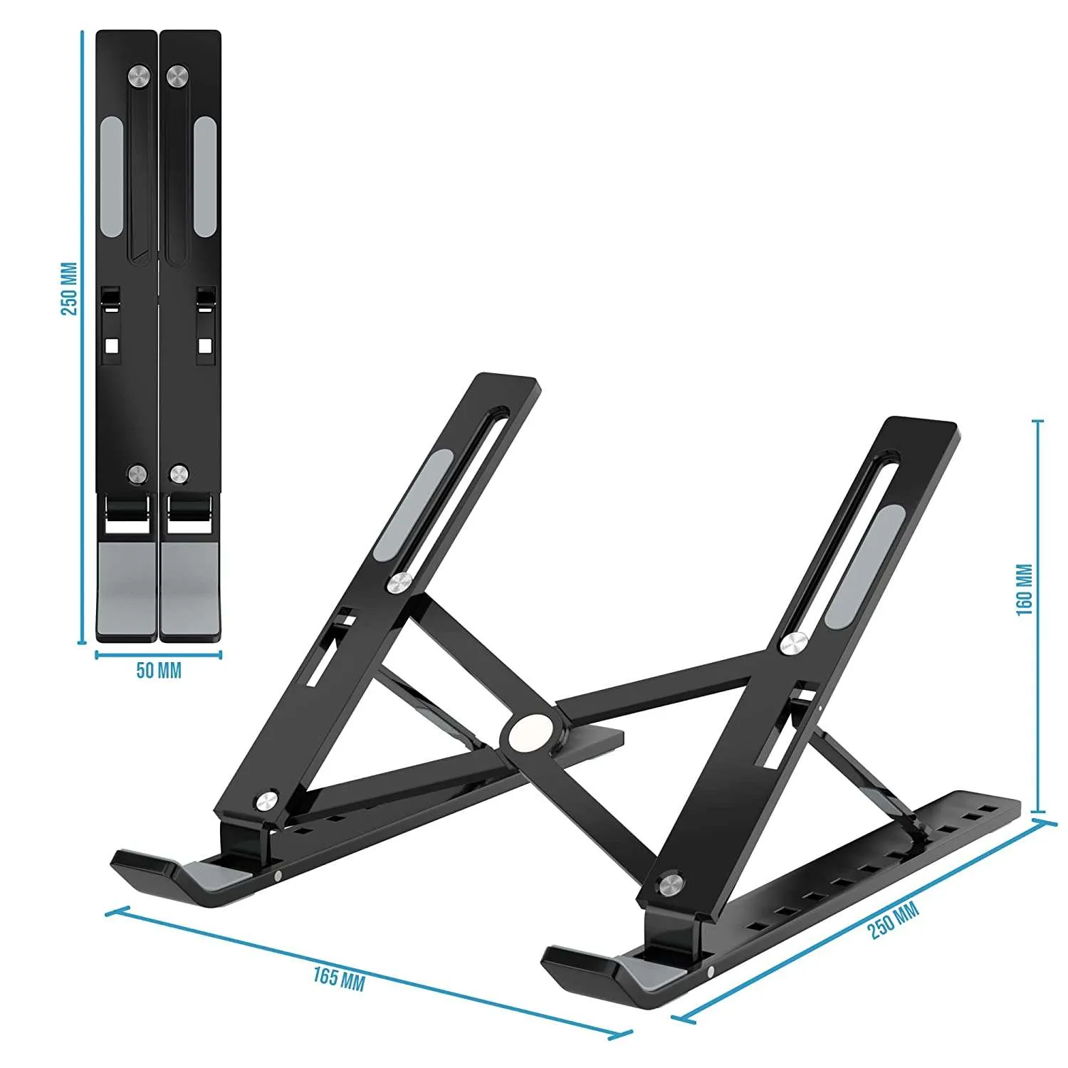 قاعدة لابتوب معدن